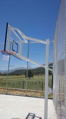 Adelinspor Basketbol Potası Yükseklik Ayarlı 105*180 15mm Cam - 3