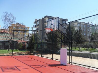 Adelinspor Diomond Basketbol Potası Sabit 4 Direk 10 mm Cam - 5