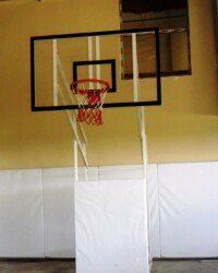 Adelinspor Diomond Basketbol Potası Sabit 4 Direk 10 mm Cam - 6