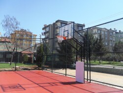 Adelinspor Diomond Basketbol Potası Sabit 4 Direk 12 mm Cam Panya - 2