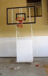 Adelinspor Diomond Seyyar 4 Direk Basketbol Potası 10 mm Cam - 3
