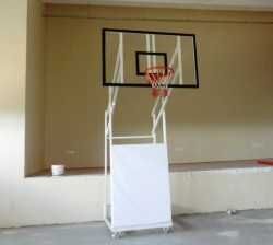 Adelinspor Diomond Seyyar 4 Direk Basketbol Potası 10 mm Cam - 5