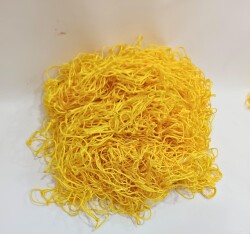 Futbol Kale Filesi 2,5 mm Kord İpi Sarı 7,32*2,44*2,0 m - 4