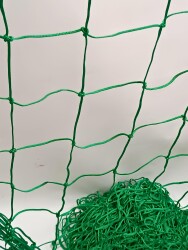 Futbol Kale Filesi 2,5 mm Kord İpi Yeşil 4,0*2,20*0,8 m - 4