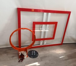 Mia Basketbol Panya Seti Sabit Çember 90*120 8 mm Solid Polikarbon Panya - 5