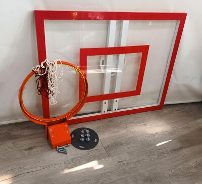 Mia Basketbol Panya Seti Yaylı Çember 90*120 8 mm Solid Polikarbon Panya - 3
