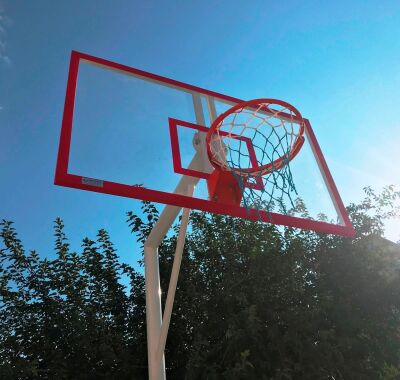 Mia Basketbol Potası 90*120 8 mm Solid Polikarbon 45 cm Yaylı Çember - 2