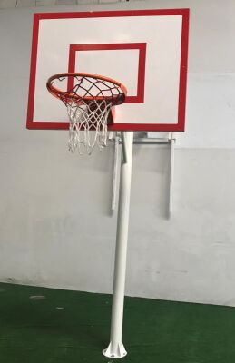Adelinspor Mini Basketbol Potası 90*120 1,5 mm Sac Sabit Çember - 5