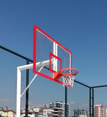 Basketbol Panya Seti Sabit Çember 105*180 10 mm Akrilik Cam Panya - 4