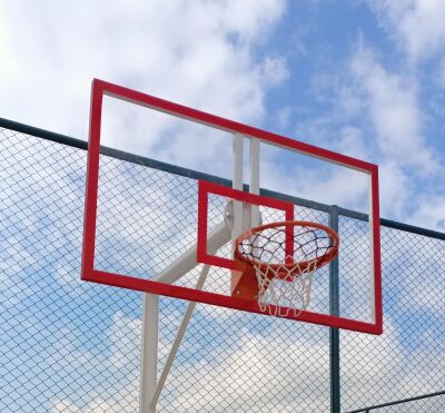 Basketbol Panya Seti Sabit Çember 105*180 10 mm Akrilik Cam Panya - 8