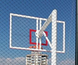 Basketbol Panya Seti Sabit Çember 105*180 15 mm Akrilik Cam Panya - 5