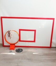 Basketbol Panya Seti Yaylı Çember 105*180 1,5 mm Sac Panya - adelinspor