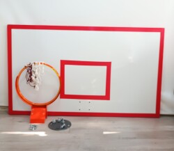 Basketbol Panya Seti Yaylı Çember 105*180 1,5 mm Sac Panya - 10