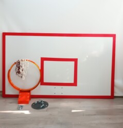 Basketbol Panya Seti Yaylı Çember 105*180 2 mm Sac Panya - 4