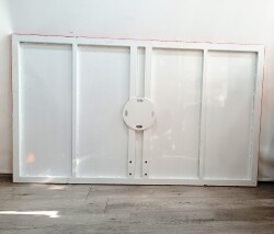 Basketbol Panya Seti Yaylı Çember 105*180 2 mm Sac Panya - 6