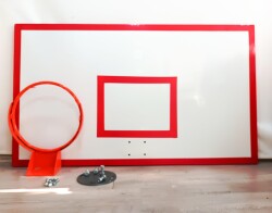Basketbol Panya Seti Sabit Çember 105*180 2 mm Sac Panya - 4