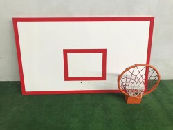 Basketbol Panya Seti Yaylı Çember105*180 Fiber Panya - 9