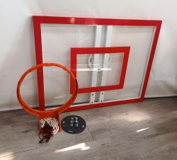 Basketbol Panya Seti Sabit Çember 90*105 10 mm Akrilik Cam Panya - 5