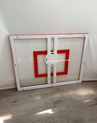 Basketbol Panya Seti Sabit Çember 90*105 10 mm Akrilik Cam Panya - 3