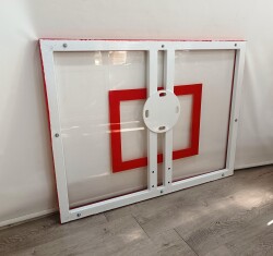 Basketbol Panya Seti Sabit Çember 90*105 10 mm Akrilik Cam Panya - 4
