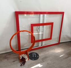 Basketbol Panya Seti Sabit Çember 90*120 10 mm Akrilik Cam Panya - 8