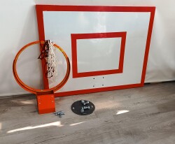 Basketbol Panya Seti Yaylı Çember 90*120 1,5 mm Sac Panya - adelinspor