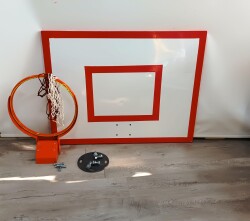 Basketbol Panya Seti Yaylı Çember 90*120 1,5 mm Sac Panya - 6