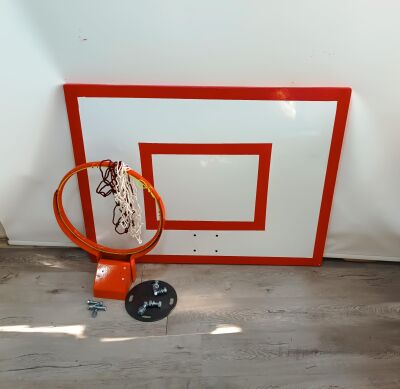 Basketbol Panya Seti Yaylı Çember 90*120 1,5 mm Sac Panya - 10