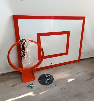 Basketbol Panya Seti Sabit Çember 90*120 1,5 mm Sac Panya - 1