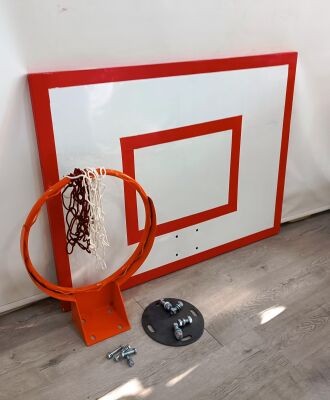 Basketbol Panya Seti Sabit Çember 90*120 1,5 mm Sac Panya - 4