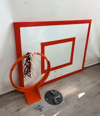 Basketbol Panya Seti Sabit Çember 90*120 1,5 mm Sac Panya - 8