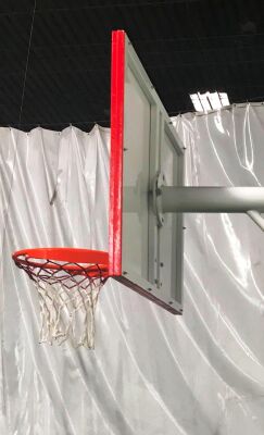Basketbol Panya Seti Sabit Çember 90*120 18 mm MDF Ahşap Panya - 4