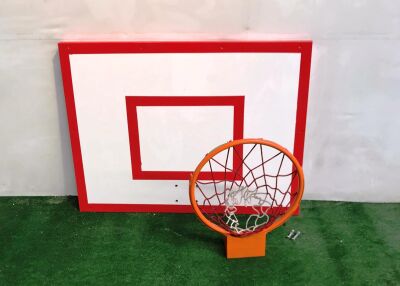 Basketbol Panya Seti Yaylı Çember 90*120 Fiber Panya - 1