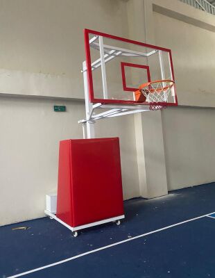 Adelinspor Premium Seyyar Basketbol Potası 105*180 10 mm Cam - 2