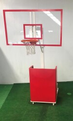 Adelinspor Premium Seyyar Basketbol Potası 105*180 10 mm Cam - 4