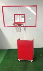 Adelinspor Premium Seyyar Basketbol Potası 105*180 15 mm Cam - 3