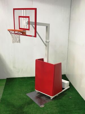 Adelinspor Premium Seyyar Basketbol Potası 90*120 10 mm Cam Panya - 1