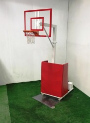 Adelinspor Premium Seyyar Basketbol Potası 90*120 10 mm Cam Panya - 3