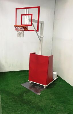 Adelinspor Premium Seyyar Basketbol Potası 90*120 10 mm Cam Panya - 5