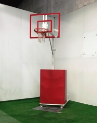 Adelinspor Premium Seyyar Basketbol Potası 90*120 10 mm Cam Panya - 7