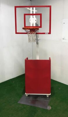 Adelinspor Premium Seyyar Basketbol Potası 90*120 10 mm Cam Panya - 10
