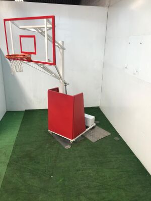Adelinspor Premium Seyyar Basketbol Potası Yükseklik Ayarlı 10 mm Cam - 5
