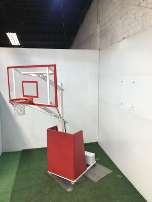 Adelinspor Premium Seyyar Basketbol Potası Yükseklik Ayarlı 12 mm Cam - 3