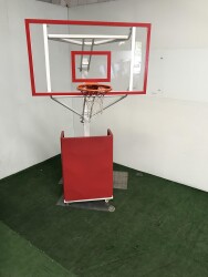 Adelinspor Premium Seyyar Basketbol Potası Yükseklik Ayarlı 12 mm Cam - 6