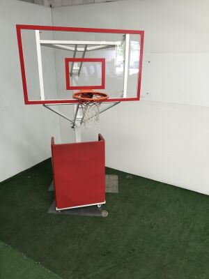 Adelinspor Premium Seyyar Basketbol Potası Yükseklik Ayarlı 12 mm Cam - 7