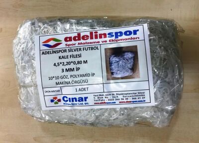 Adelinspor Silver Futbol Kale Filesi 4,0*2,20*0,8 m - 1