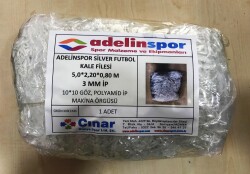 Adelinspor Silver Futbol Kale Filesi 5,0*2,20*0,8 m - adelinspor