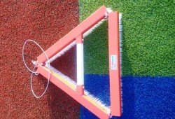 Adelinspor Silver Halı Kumlama Granül Fırçası 70 cm Üçgen - adelinspor