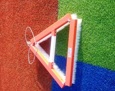 Adelinspor Silver Halı Kumlama Granül Fırçası 70 cm Üçgen - 2