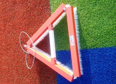 Adelinspor Silver Halı Kumlama Granül Fırçası 70 cm Üçgen - 3